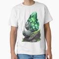 Snail Emerald Shell by IllumeInk