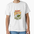 Slow Fashion Earth First Retro 70s Sustainability by PictoVibe
