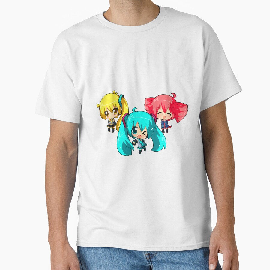 Chibi Triple Baka Miku Neru and Teto ~ Anime by internet-joshi