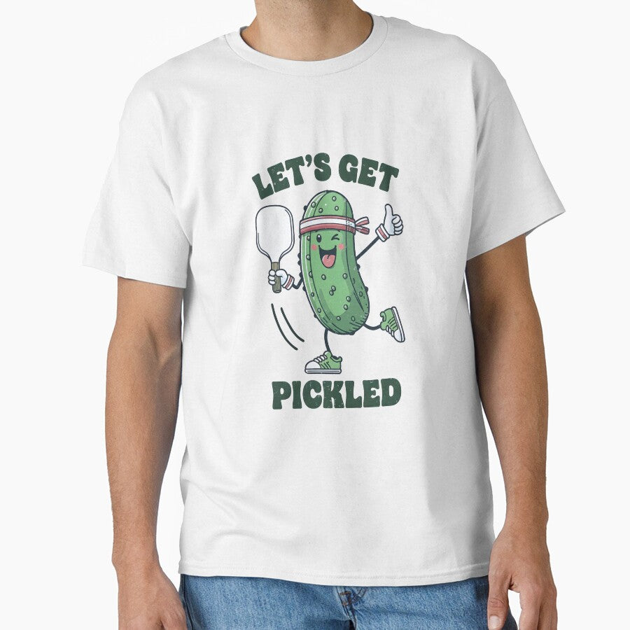 Let's Get Pickled Cute Pickle Character by HowToCanadian