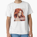 "Fierce Reign" Minimalist Vector Art | Elegant and Modern Reimagining of Simpa as a Redhead Girl by Laila-Ahmed