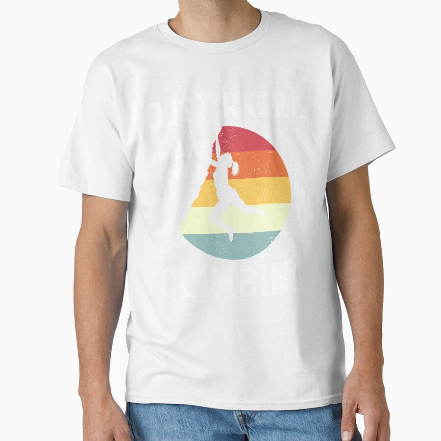 Just A Girl Who Loves Climbing by geniusshirtsss