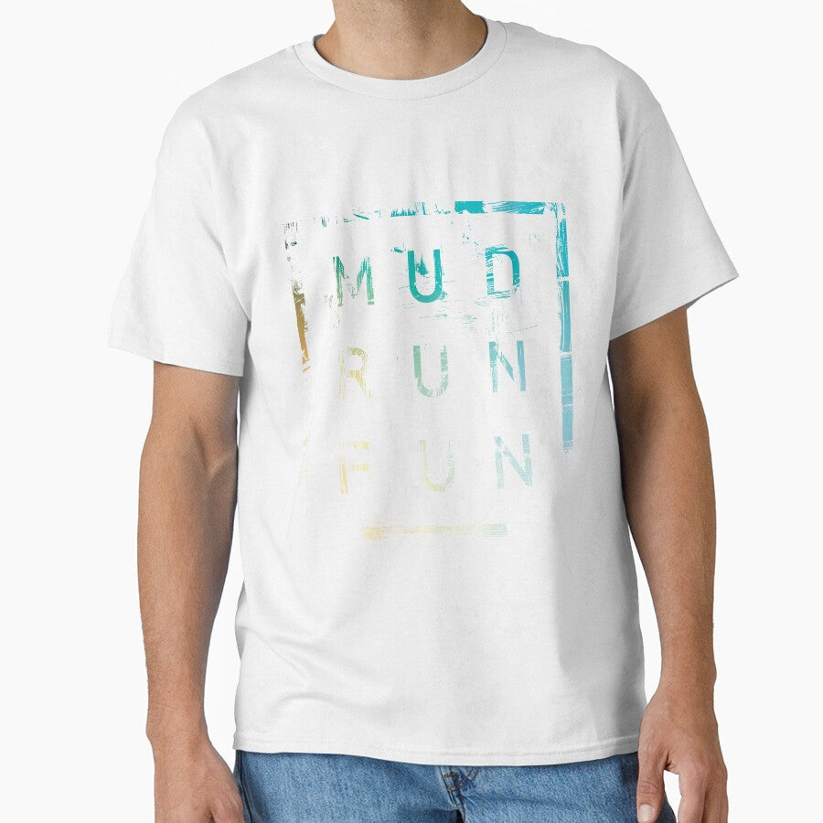 Mud Run Fun Tough Mudder MULTI COLOR Trail Running by BOBSMITHHHHH