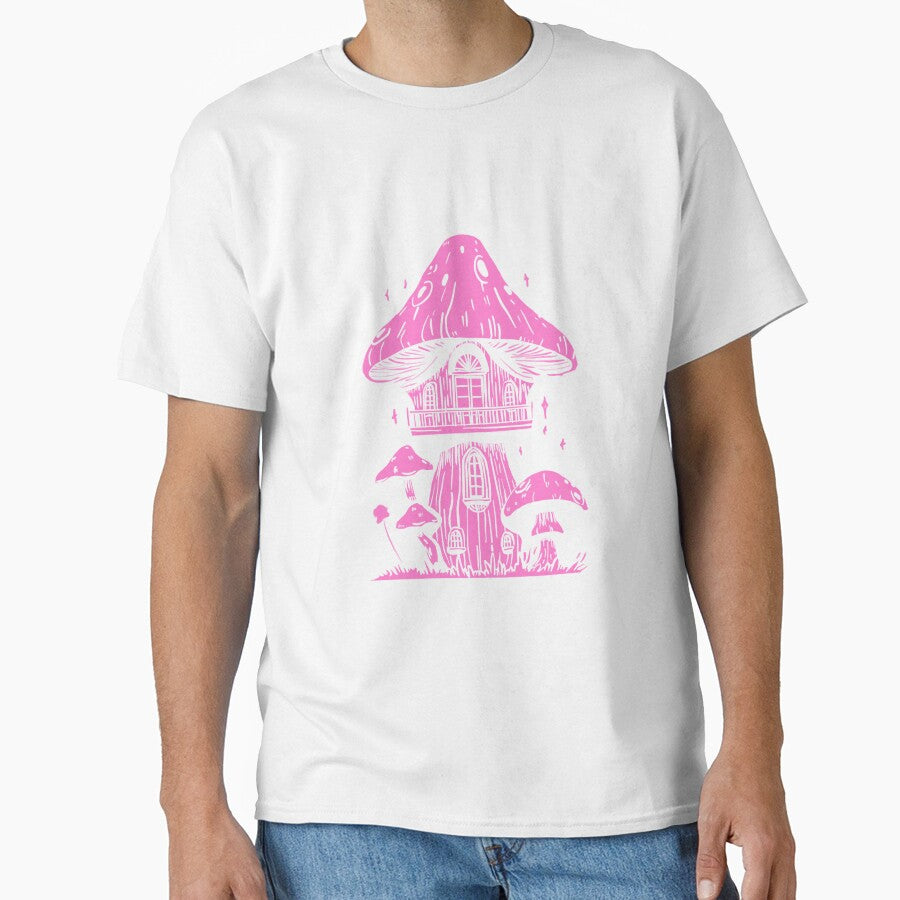 Pink Cottagecore Mushroom Cottage | Goth | Dark by SpiderSparrow