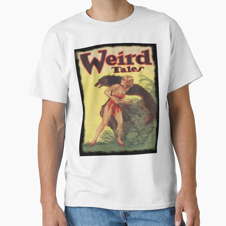 Vintage magazine cover, Weird  Tales by stevepaint
