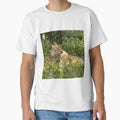 Young male lion & lioness by Conservation Art Emporium