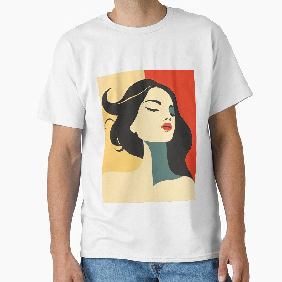 Serene Minimalist Female Portrait – Calm Beauty in the Breeze by SpeckAndLook