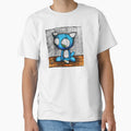 Sad Grunge Cat T-shirt by Nerdygirlteez