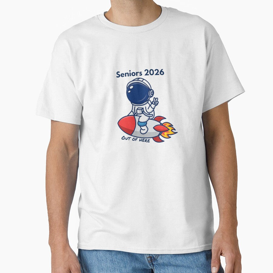 Seniors 2026 Graduation gift – Out of Here Astronaut by By-soso