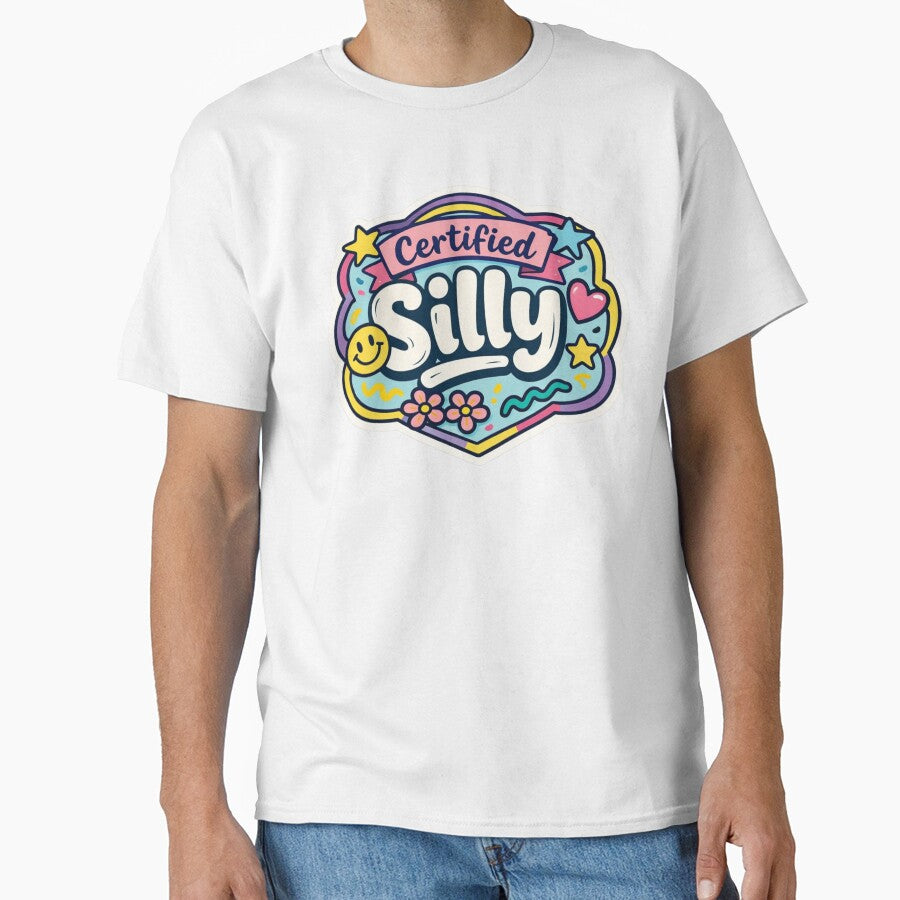 Certified Silly – Anti‑Design Pastel Badge by Timeless Junction