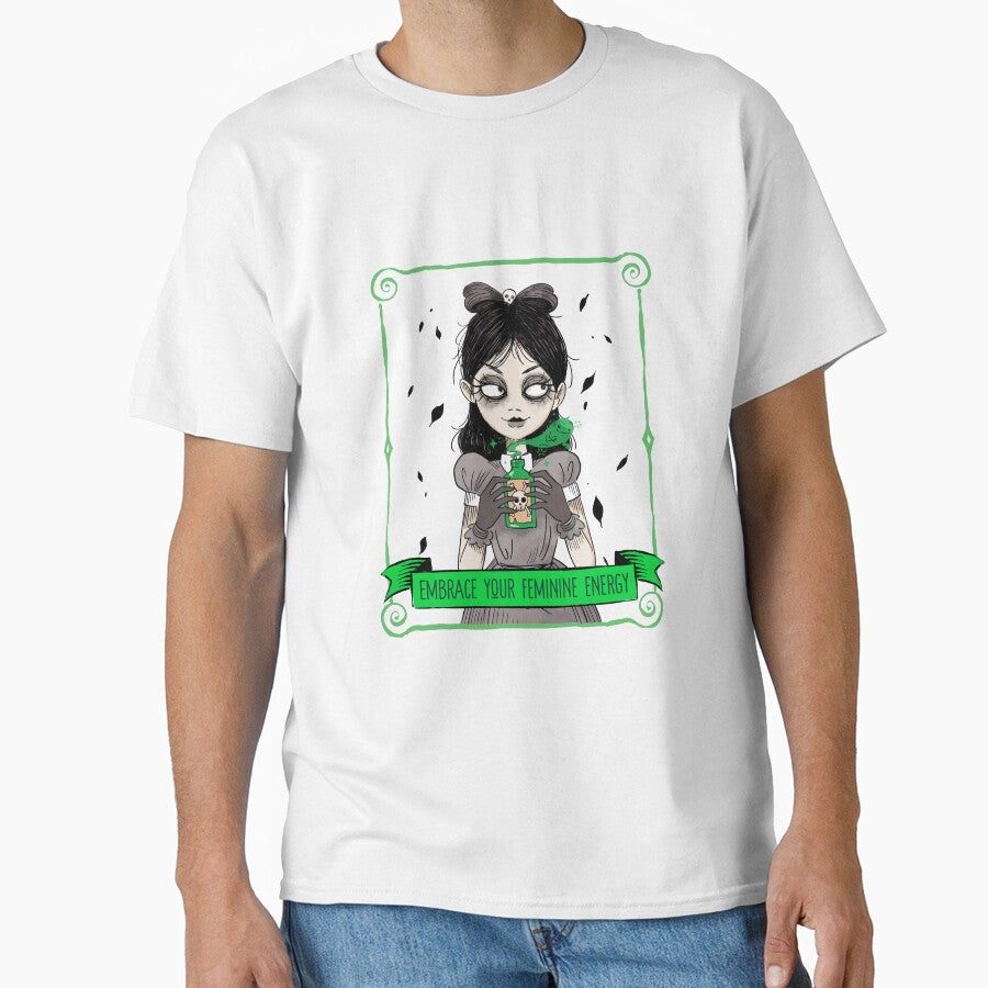 Embrace Your Feminine Energy Gothic Dark Feminine Shirt by ProApparelShop