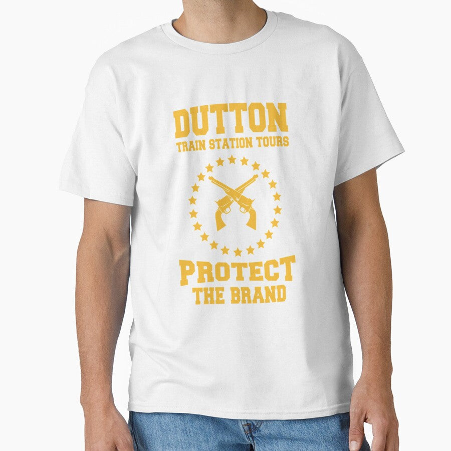 Dutton Train Station Tours Protect The Brand For Western TV Show Lovers, Gift for Fans by wendywildartt