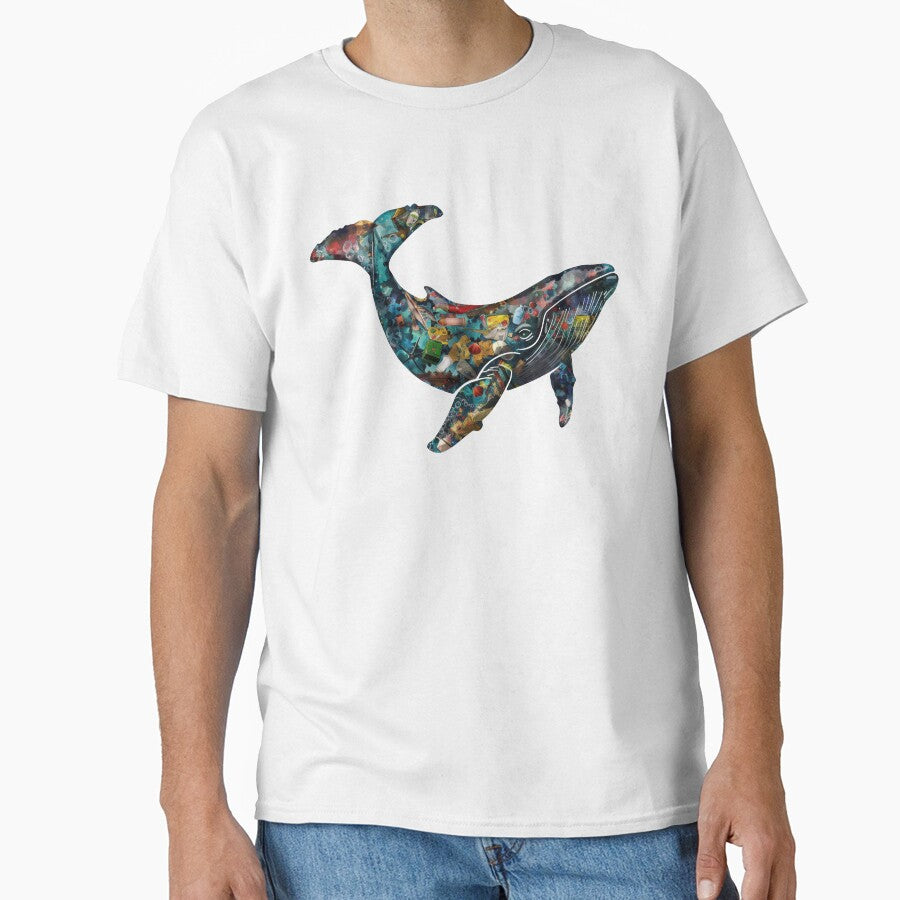 Whale's Ballet Amidst Debris by Prozeum