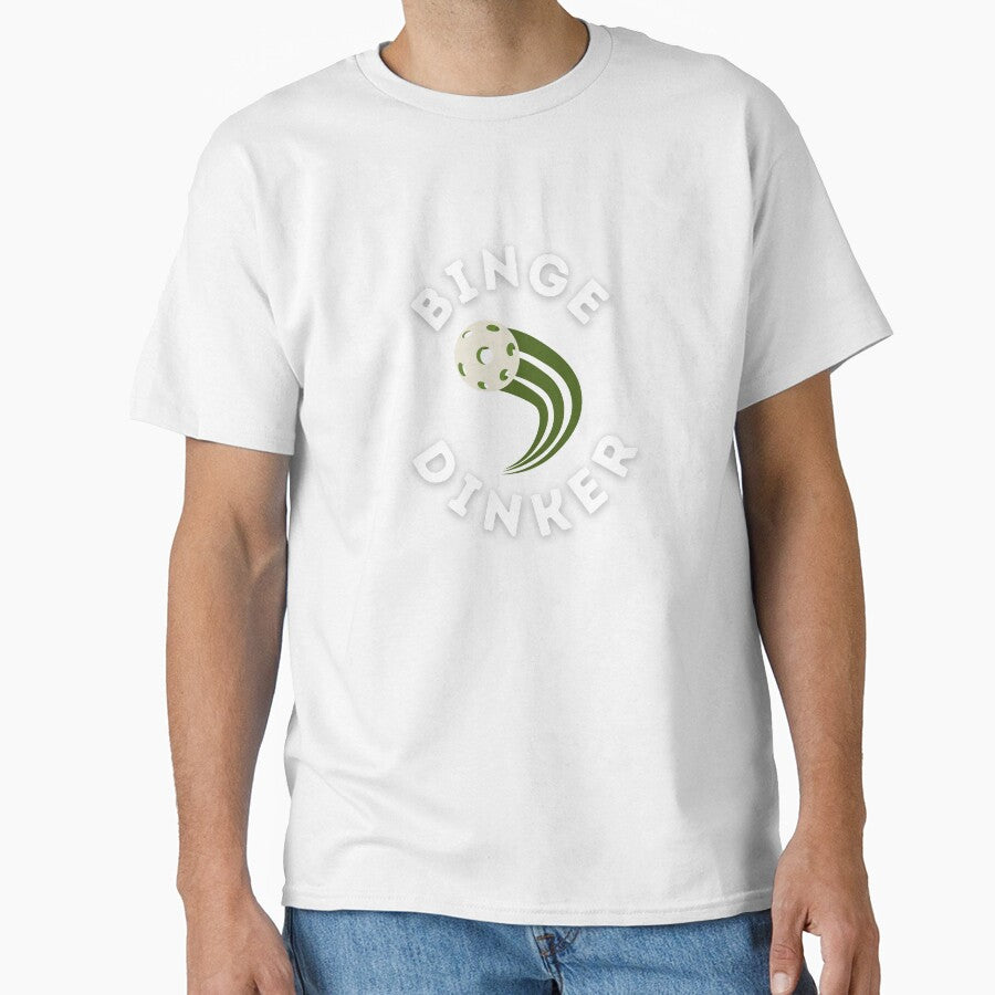 Funny Pickleball Gift BINGE DINKER by UneequeDesigns
