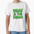 Delulu Is The Solulu – Slime Drip Meme Quote with Smiley Accents | Trendy Gen‑Z Aesthetic by Nene's design