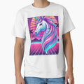 Neon Dream: Vaporwave Unicorn" by AkilaCreations