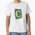 Letter C - Colorful Cutout Paper Collage Alphabet Initial by uncoXab