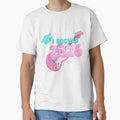 I Rocked Retro pastel Class of 2026 guitar (print on dark) by Cottageshop