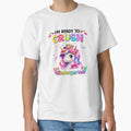 I'm Ready to Crush kindergarten Unicorn Back to School Girls by QuiteOrbit