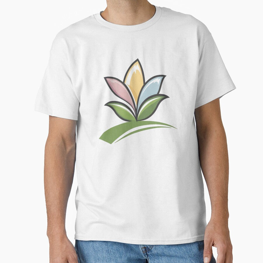 Spring Flower Petals Colorful Logo Gardener Plant Native Meadow Minimalist Garden Fruits by Cr320