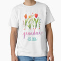 Promoted to Grandma 2026 Pregnancy Floral New Grandma 2026 Hoodie by HazelBergna