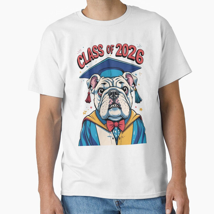 "Class of 2026" Formal Bulldog Graduate by DarylWelsh2024