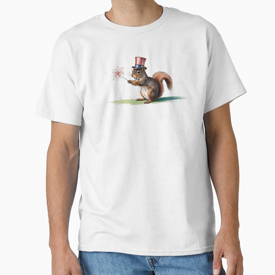 Patriotic Squirrel by HomeFreewithMe