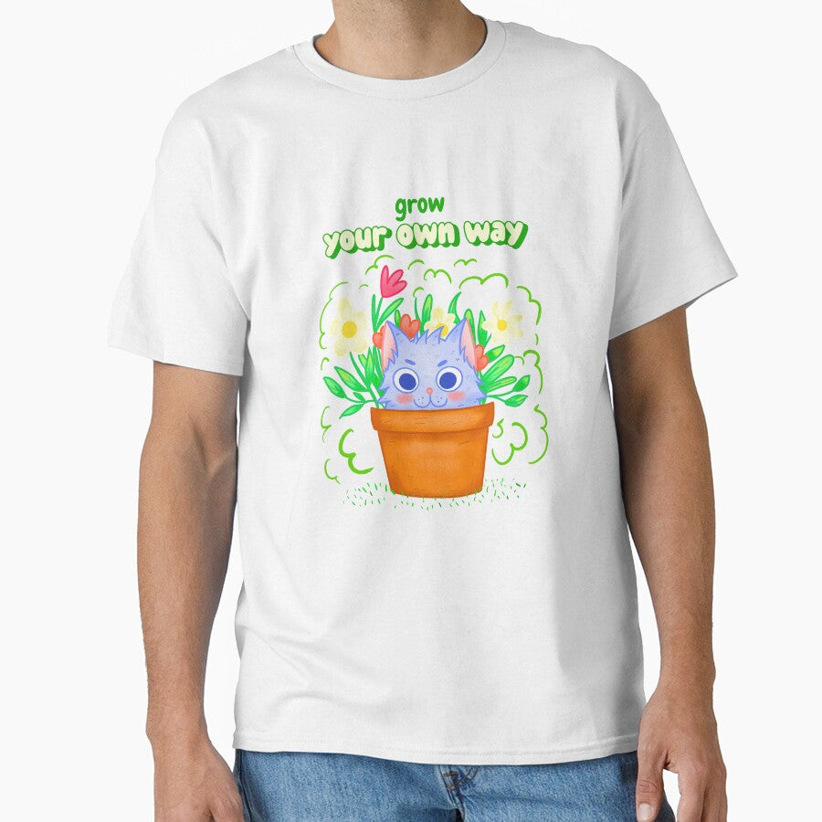 Grow Your Own Way Eco Friendly Design by LamountTees
