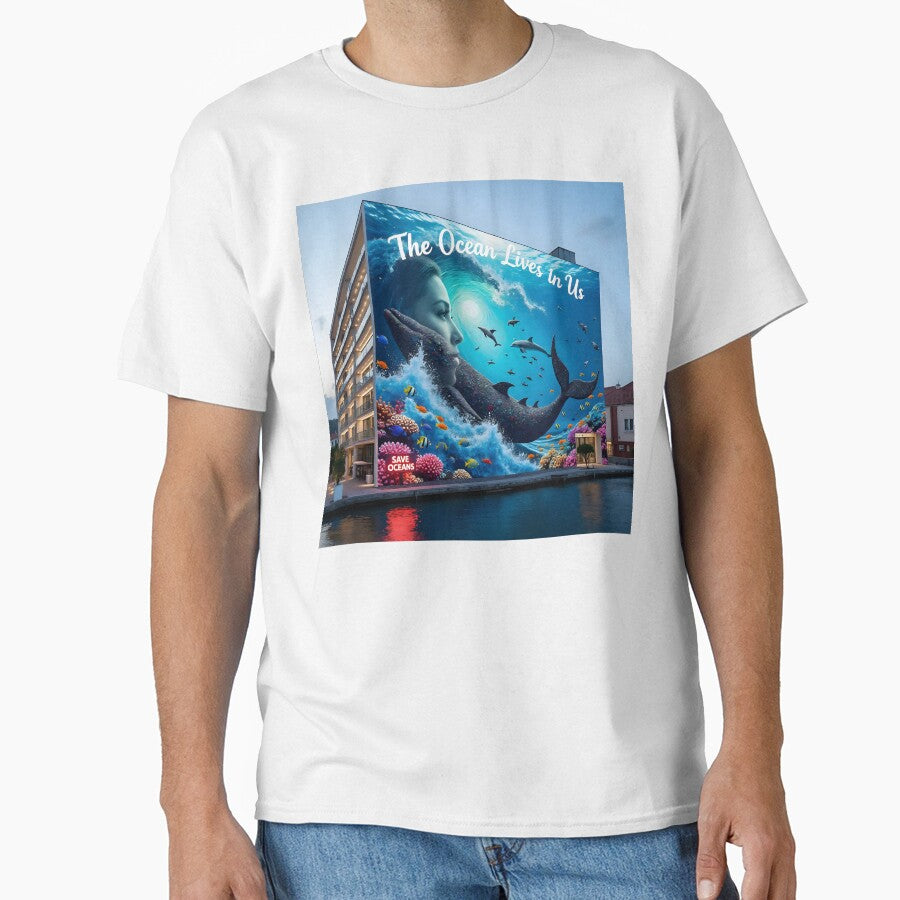 The Ocean Lives in Us: World Oceans Day Surreal Art by Creative-RE