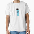 Emotional Support Water Bottle Blue Bottle with Straw by MadeByAyla