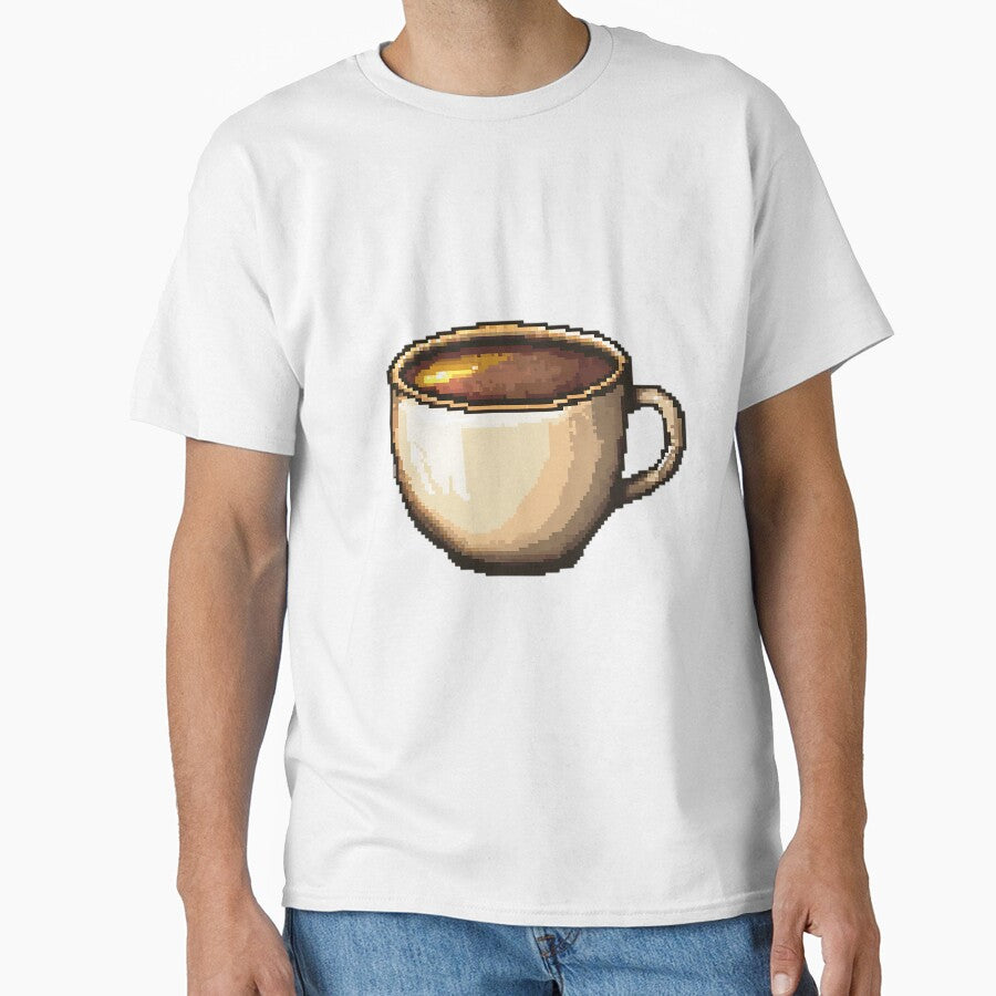 Retro Pixel Art: 8-bit Coffee Cup by bapupa