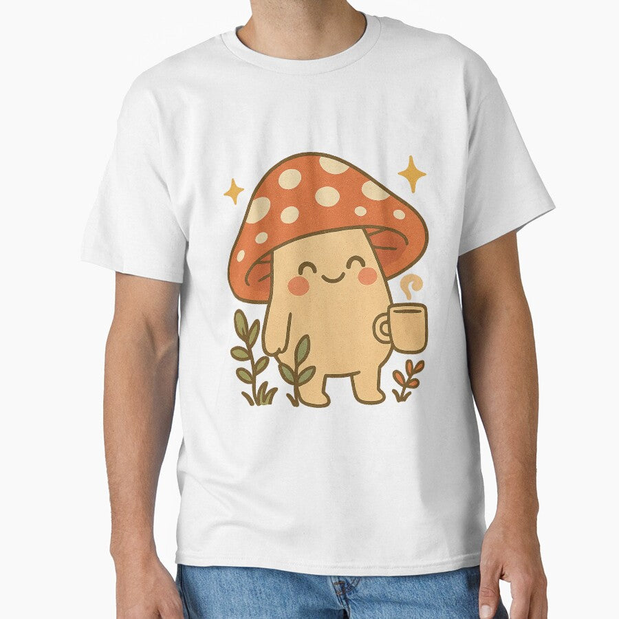Cute Mushroom Barista – Cozy Cottagecore Vibes by FBA