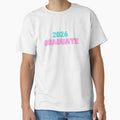 Retro pastel Class of 2026 (print on black) by Cottageshop