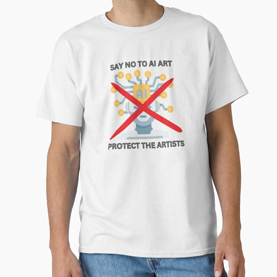 no to ai art by InGeniusDesign