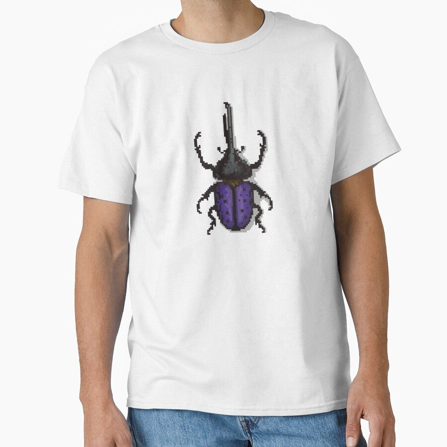 Pixel art beetle nº 48 by Kanistamps