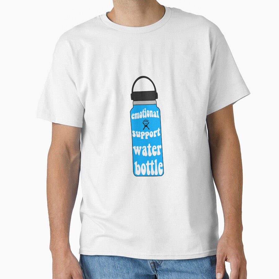 emotional support water bottle hyrdroflask by lilystickers65