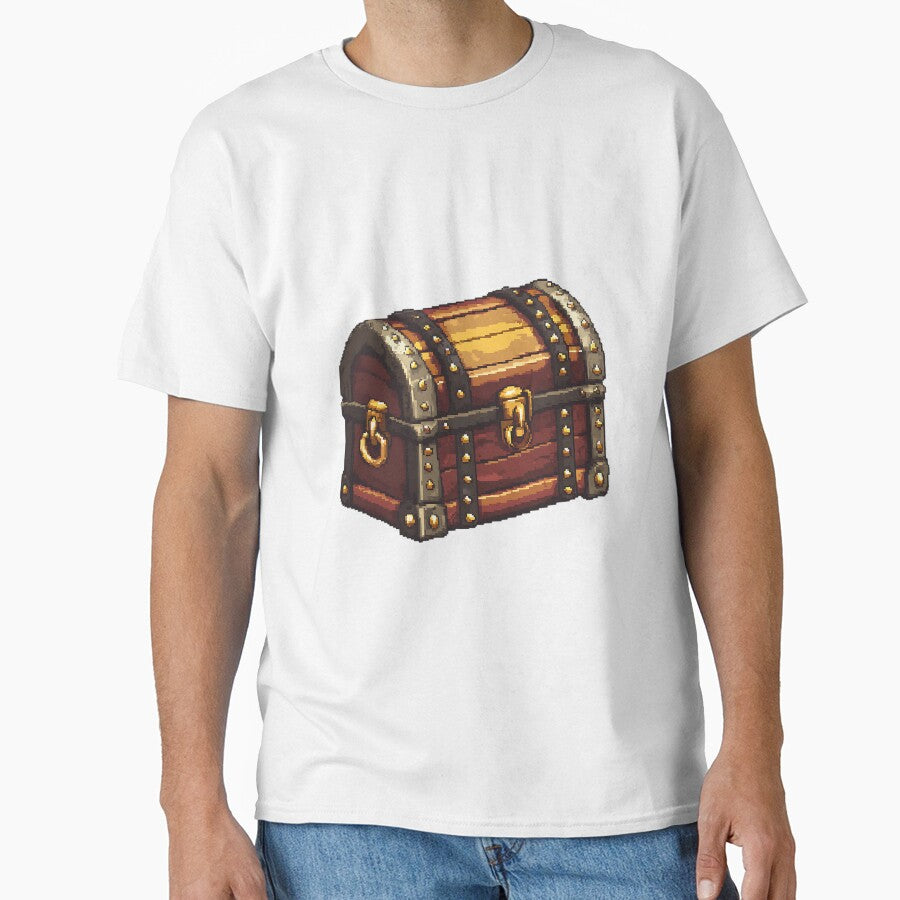 Retro Pixel Art: 8-bit Treasure Chest by bapupa