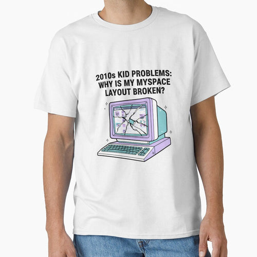 2010s Kid Problems Broken MySpace Layout Retro Tech Art by SplashTastic