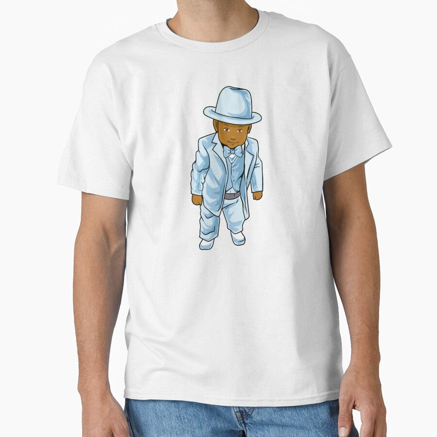 Vaporwave Art - Baby In A Blue Suit Funny Dank Meme by Hitagivapor