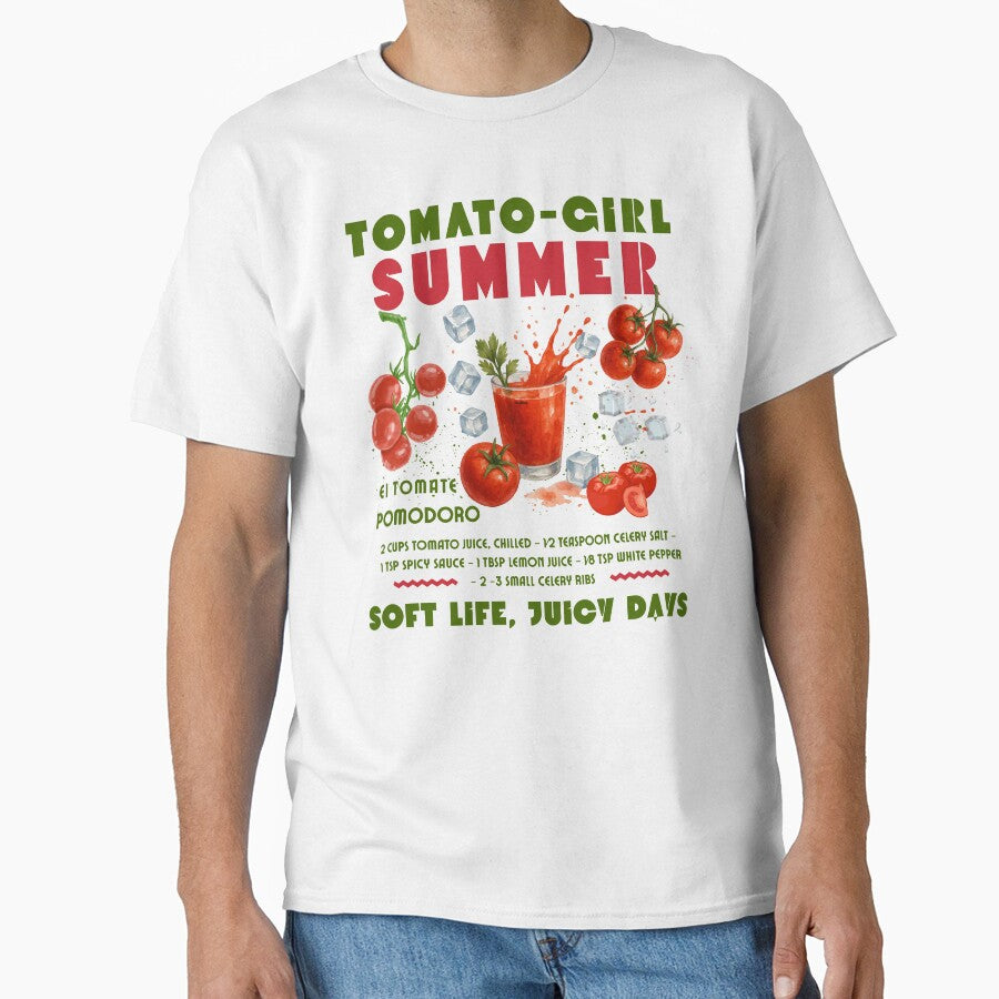 Tomato Girl Summer Aesthetic Mocktail Recipe Soft Life Juicy Days by BeaverFriends
