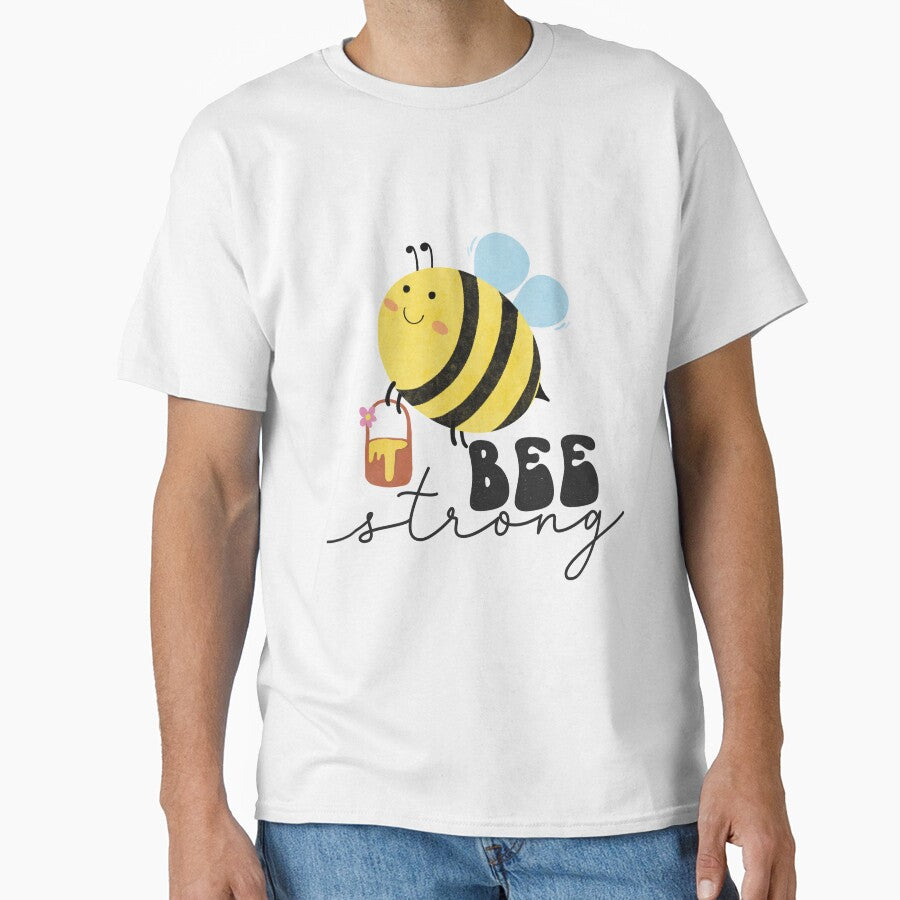 Bee strong shits, bee strong hats, bee strong shower curtain, bee strong backpack, bee strong dress, bee strong phone cases by Poussyarts