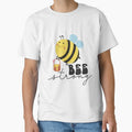 Bee strong shits, bee strong hats, bee strong shower curtain, bee strong backpack, bee strong dress, bee strong phone cases by Poussyarts