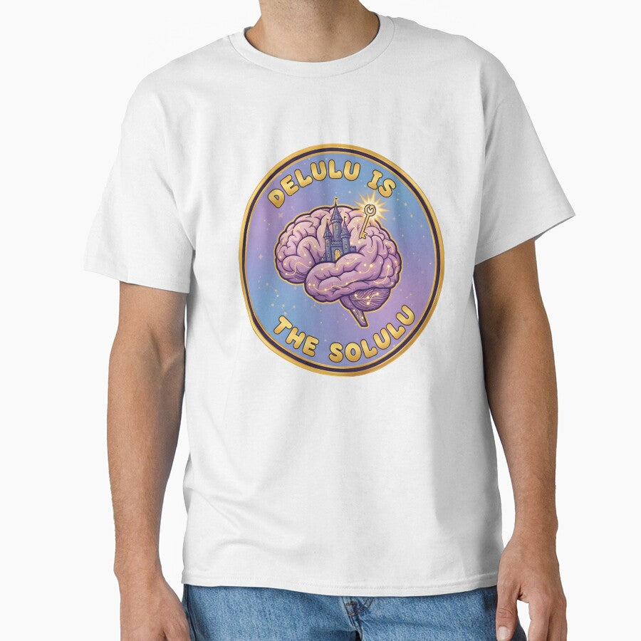 Delulu Is The Solulu Brain Art by AnimalAirtistry