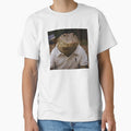 Vintage Alligator in a Polo Shirt – Deadpan Analog Animal Photography by Otaku Style