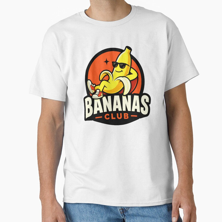 Bananas Club – Cool Cartoon Banana Mascot Design by IMuDesigner