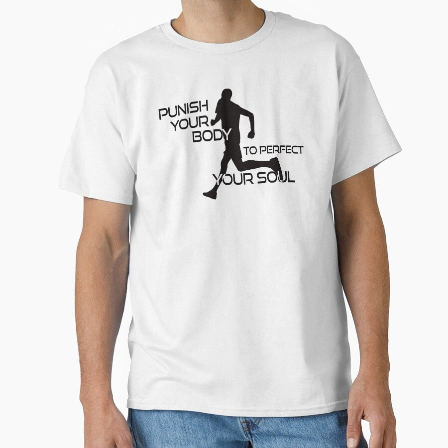 Punish Your Body To Perfect Your Soul Runner by Esskay Designs