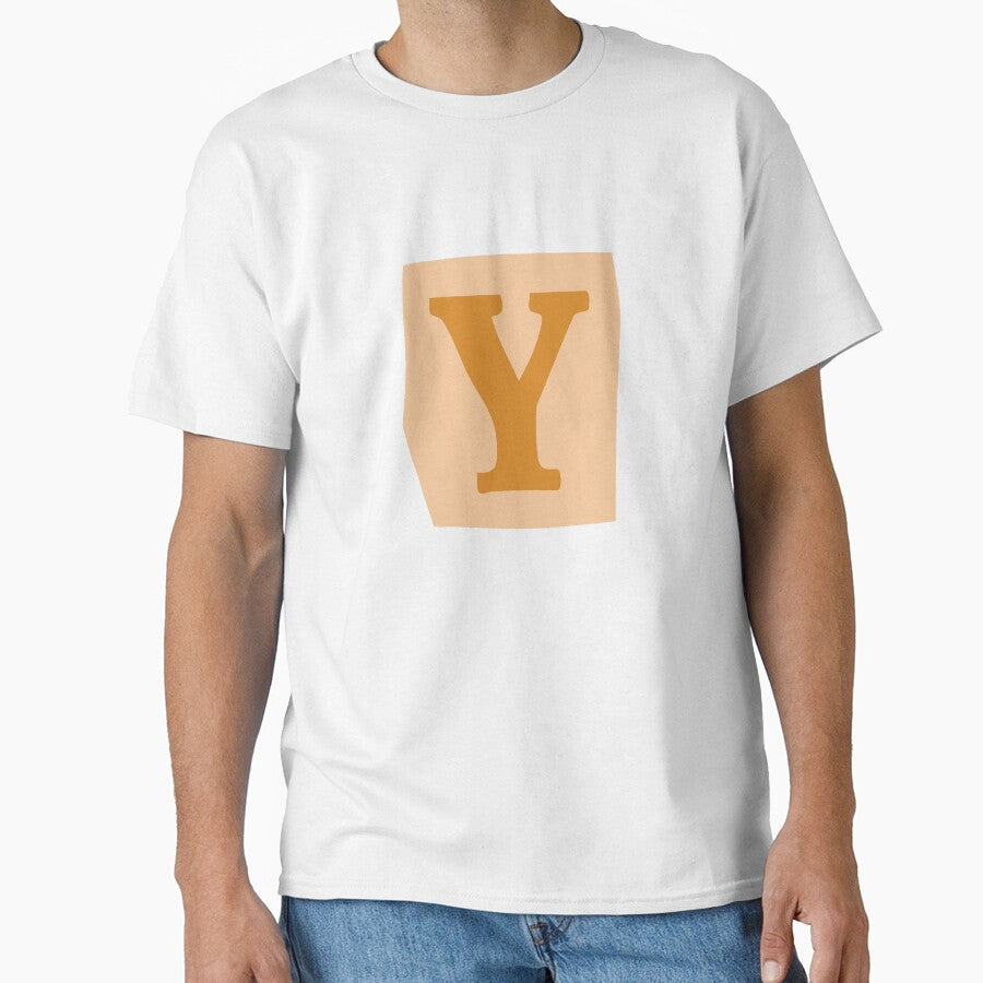Letter Y - Colorful Cutout Paper Collage Alphabet Initial by uncoXab