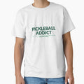 Pickleball Addict Shirt | Funny Pickleball Gift for Players & Fans by Daily Mood Tees