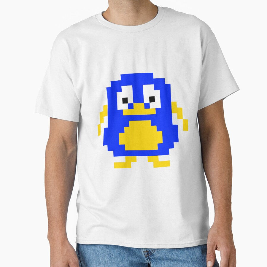 Pixellated Retro Penguin Sprite by RetroGameDev
