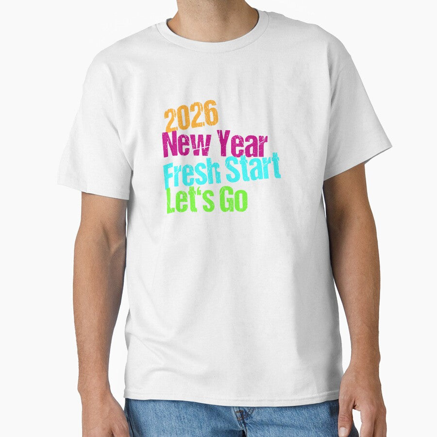 2026 New Year Fresh Start Let's Go by Lichtisign